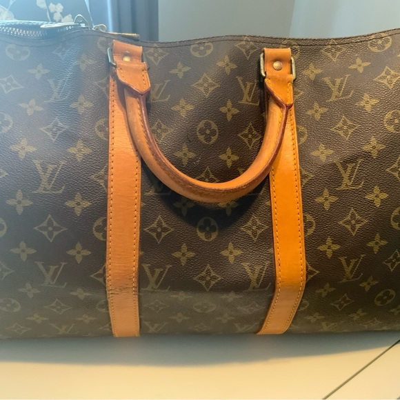 LOUIS VUITTON Keepall 50 Travel Bag Strap Tag - Picture 9 of 16